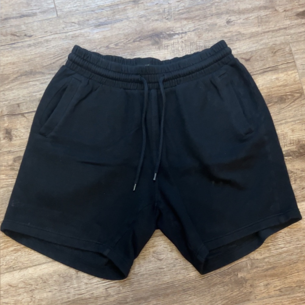 H&M Men's Black Athletic sweat Shorts